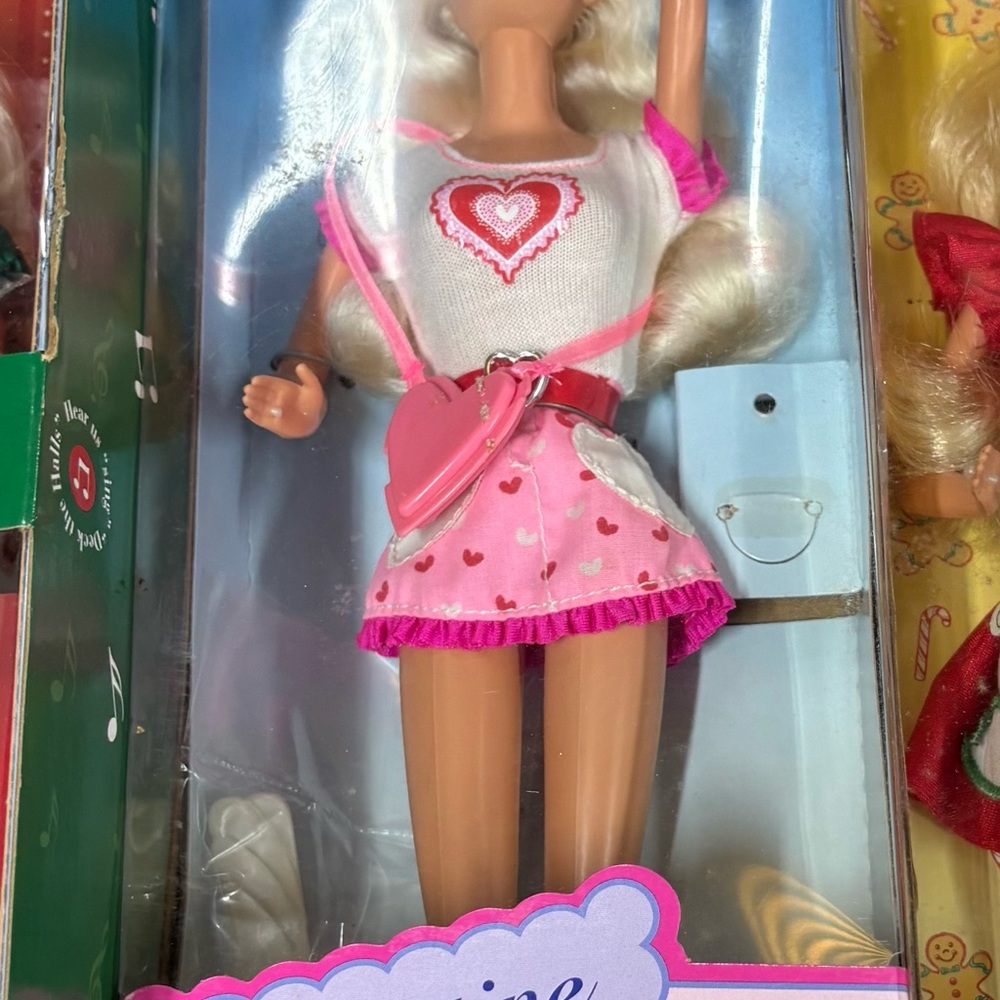 Mattel Doll with Pink and White Outfit